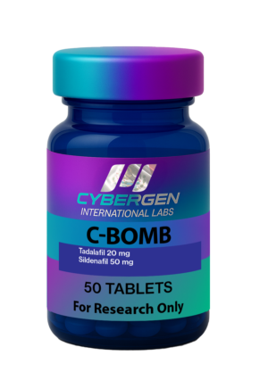 C-BOMB (Tadalafil 20 mg + Sildenafil 50 mg) - 50 Tablets (US)